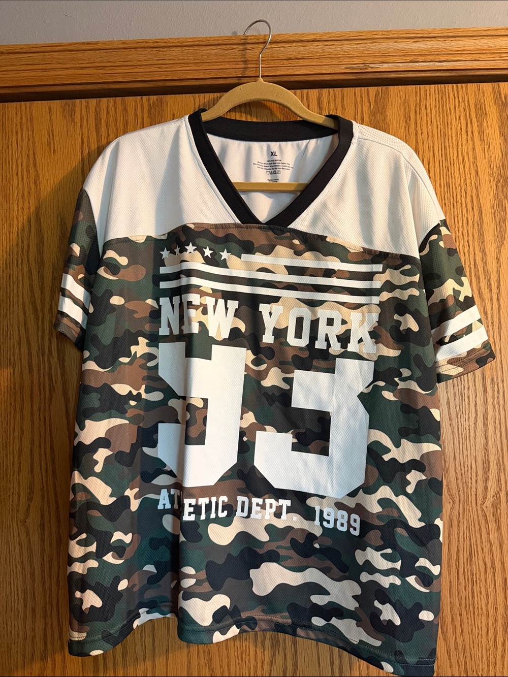 Camo New York Athletic Tee - Green Camo
